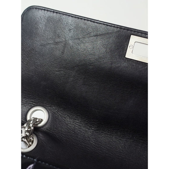 Chanel Chocolate Bar Chain Shoulder Bag Black - Picture 7 of 9